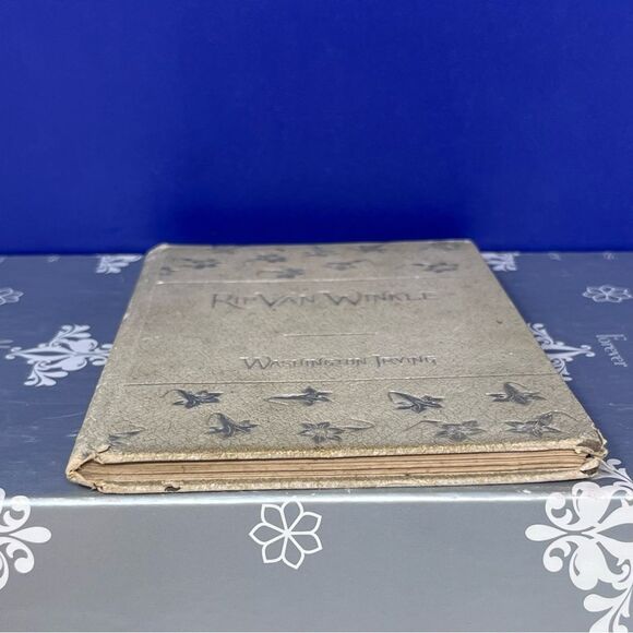 Rip Van Winkle Book Washington Irving Copyright 1896 - Picture 5 of 12